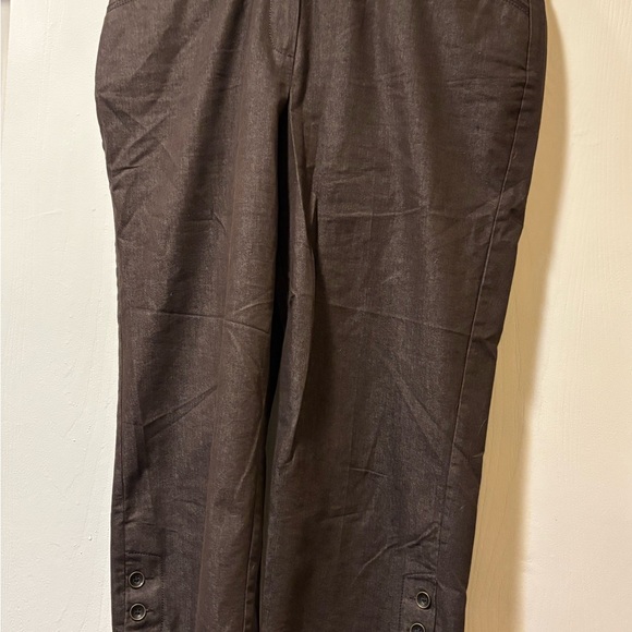dressbarn Pants - dressbarn Men's Dark Brown Straight-Leg Pants